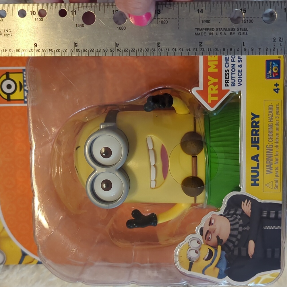 Minions HULA JERRY, Despicable Me 3, NIB - Picture 6 of 6